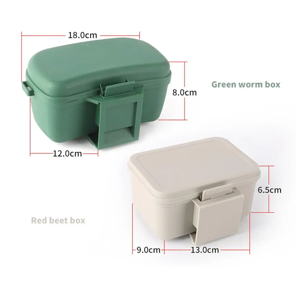 Изолированный держатель для приманки многофункциональный ящик хранения дышащий