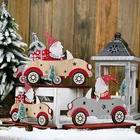 Рождественское украшение, автомобиль, рождественская елка, Висячие строительные рождественские украшения для дома, новый год 2022, Рождество