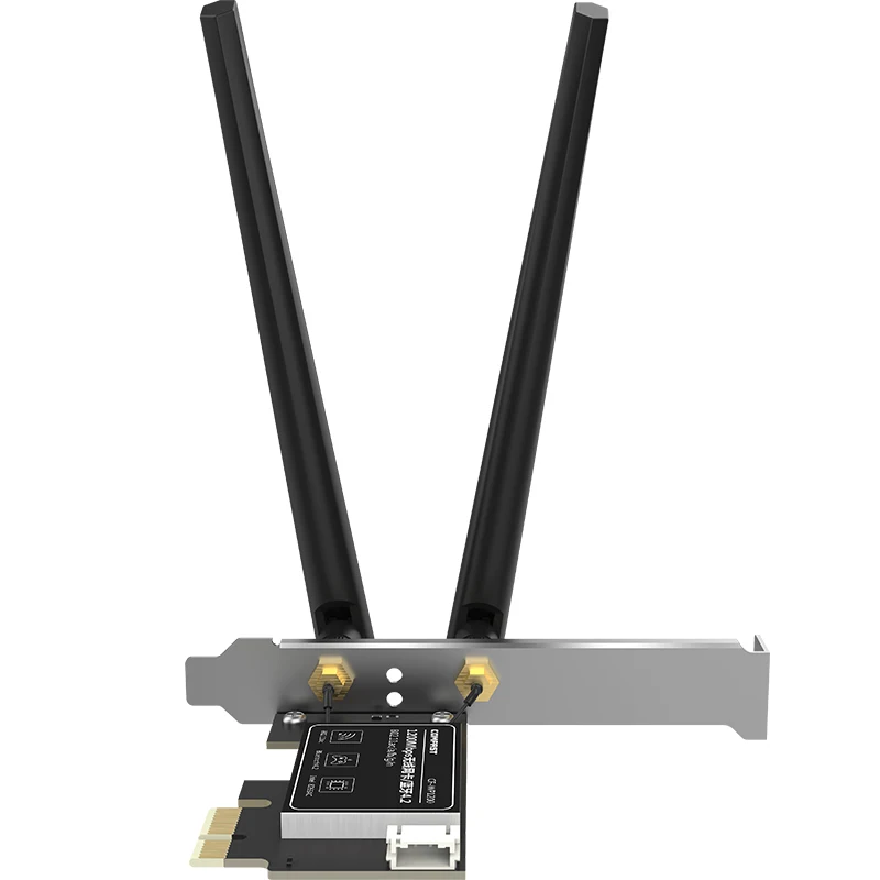 Беспроводная карта Intel 8265NGW 1200 Мбит/с для PCIE X1 Pcie Express настольного компьютера 2x2 MU