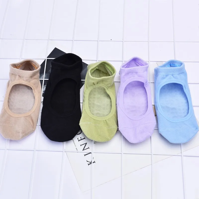 Высококачественные носки для йоги Дышащие пилатеса и балета хлопковые