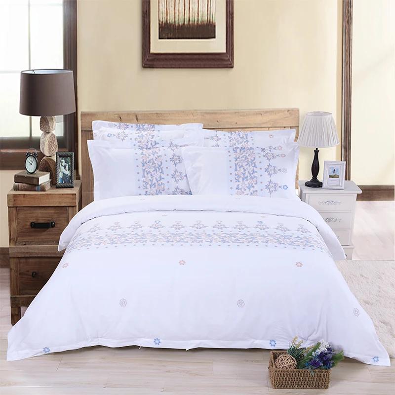 Комплект постельного белья из 100% хлопчатобумажной ткани 4 шт. с