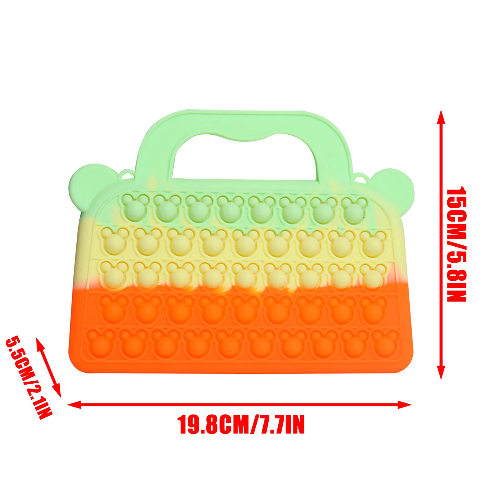 Новый Popper сенсорный Popete силиконовая сумка для хранения Popite декомпрессии кошелек