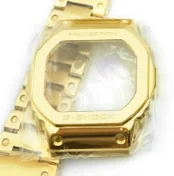 gold bezel Универсальный GMW-B5000 из нержавеющей стали БЕЗЕЛЬ для наручных часов и ремешок для замены часов - Цвет: gold bezel