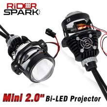 2.0 inch Lenses For Headlights Bi-led Projector Tuning Retrofit Lens For Cars H7 H4 9005 9006 LED Lights 5110LM Auto Accessories