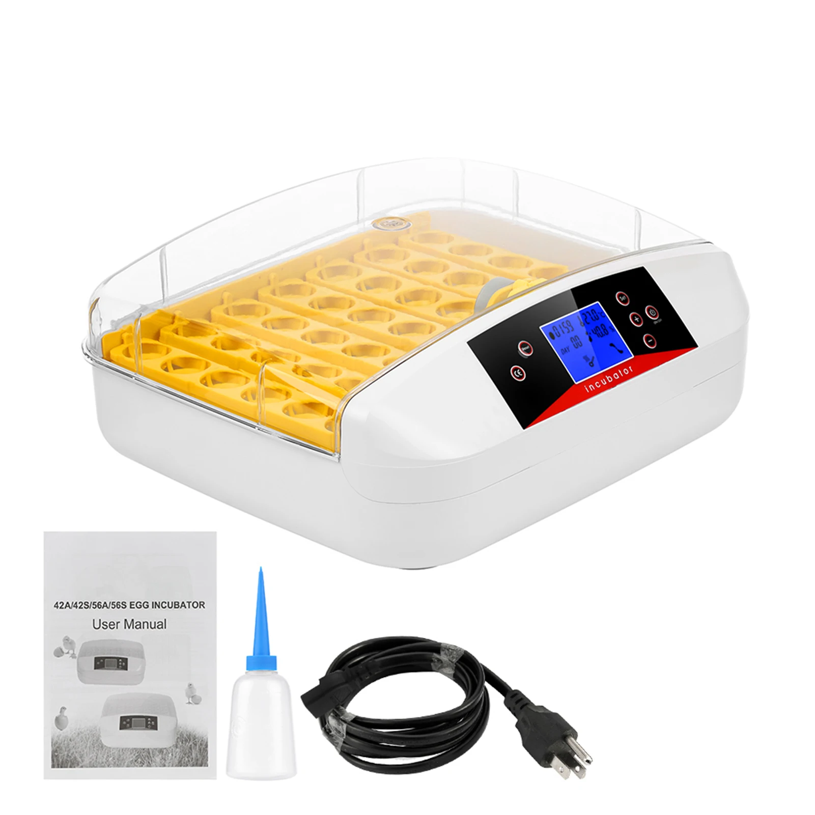 

Автоматический инкубатор для яиц, устройство для инкубации куриных и Перепелиных яиц, 41 инкубатор, цифровой контроль температуры