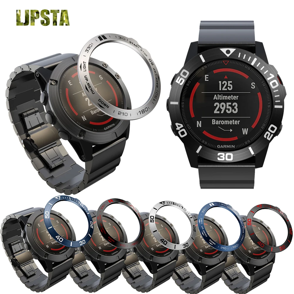 Кольцо для часов Garmin Fenix 3 / Fenix3 HR клейкий чехол аксессуары умных из нержавеющей