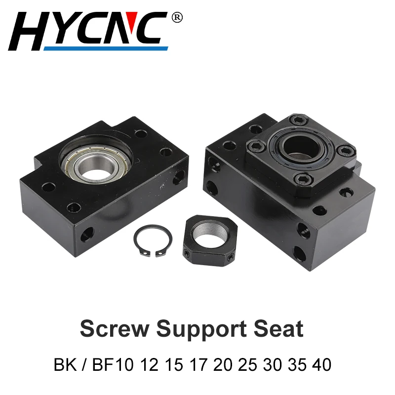 Концевая опора с шариковым винтом подшипник BK BF10 15 17 25 30EK EF фиксированная сторона