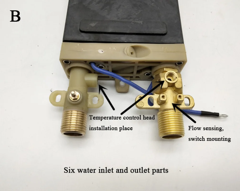 1 шт. проточный водонагреватель душ для ванной комнаты кухни бытового прибора