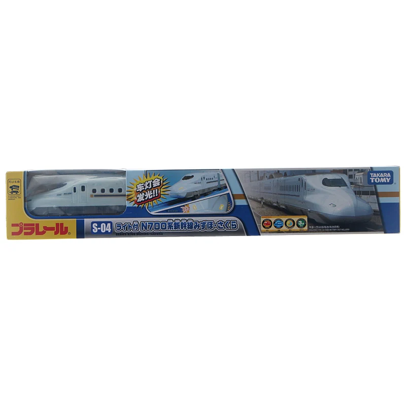 Takara Tomy S-04 N700 серии Shinkansen Mizuho Sakura Япония электрическая модель локомотива игрушечный поезд