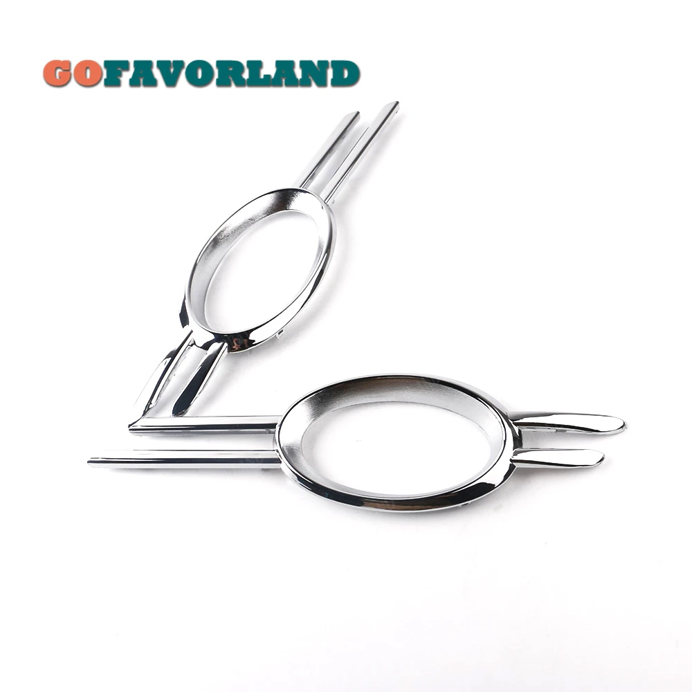 Пара L + R передний бампер противотумансветильник хромированная решетка 2118851174