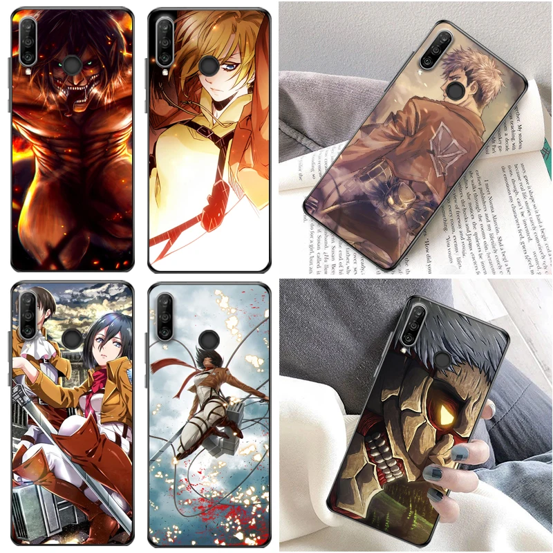 

Attack On Titan Eren Jager Mikasa Ackerman Armin Arlert Levi Phone Case For iPhone 11 Pro MAX Coque Back Cover Soft TPU