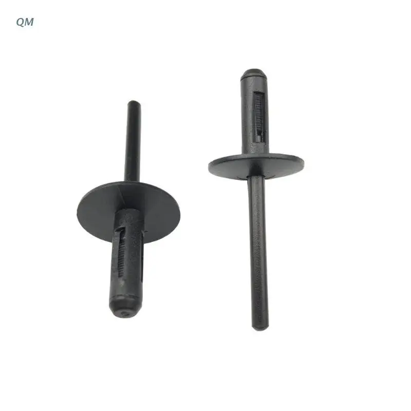 

13MF 100PCS Plastic Car Rivets Auto Door Bumper Fasteners for X1 X5 X6 X3 Series Car