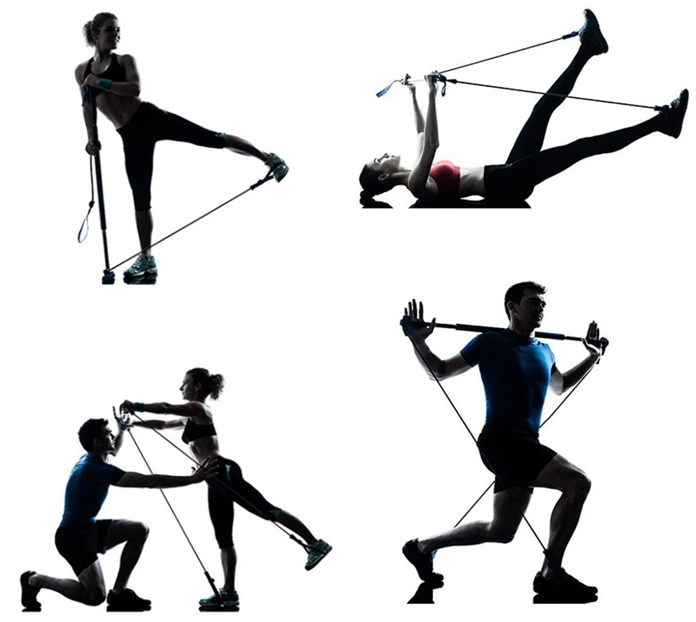 저렴한 요가 Crossfit 저항 밴드 피트니스 요가 필라테스 바 트레이너 요가 당겨 막대 당겨 밧줄 휴대용 홈 체육관 바디 운동 저렴한 요가 Crossfit 저항 밴드 피트니스 요가 필라테스 바 트레이너 요가 당겨 막대 당겨 밧줄 휴대용 홈 체육관 바디 운동