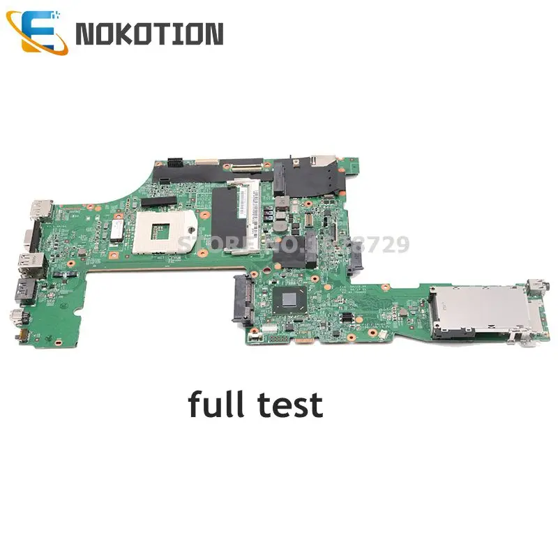 

NOKOTION for Lenovo ThinkPad T520 Intel Laptop Motherboard 04W2020 48.4KE34.011 Mainboard HM67 UMA DDR3 full test
