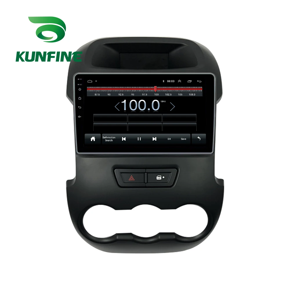 Автомобильная стереосистема для Ford RANGER 2011-2016 Восьмиядерный процессор Android 10 0