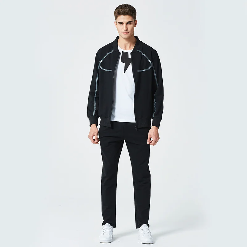 TFETTERS весна осень хит продаж мужские комплекты толстовка + штаны костюмы из двух