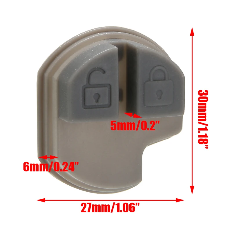 Новая одежда для маленькой девочки 2 кнопки Автомобильный Брелок дистанционного