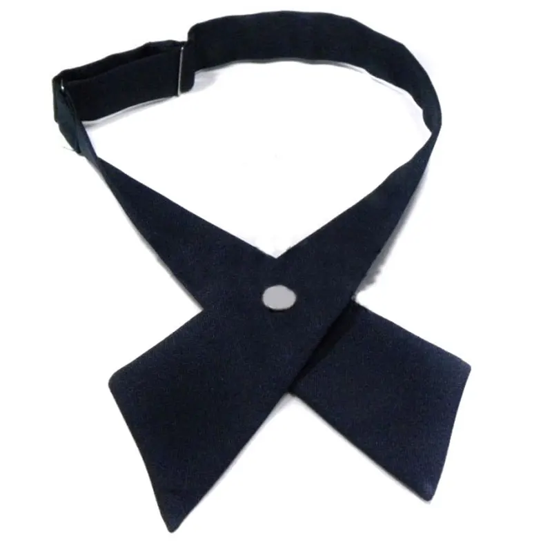 Мужской и Женский Повседневный галстук бабочка Однотонный Регулируемый с