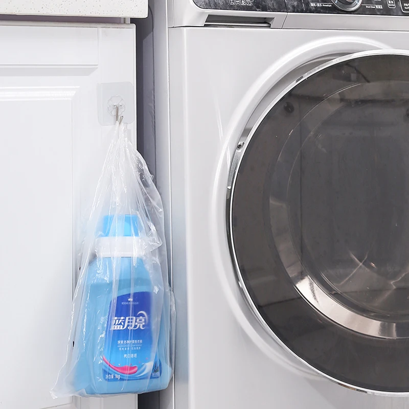 4 шт. крепкая прозрачная настенная вешалка для ванной бытовая стойка экономии