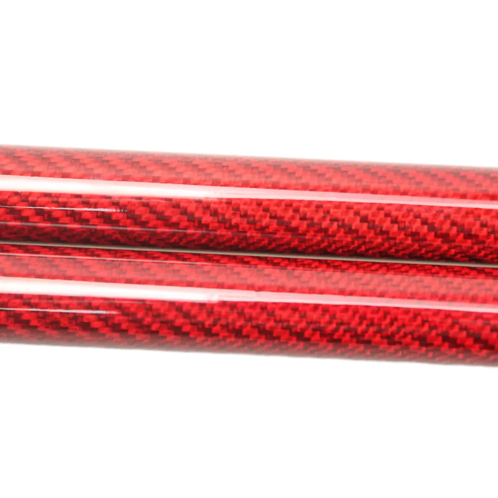 red carbon fiber Для Lexus IS F IS250 IS300 IS350 2005- багажника из углеродного волокна газовые Распорки подъемные опоры газовая пружина 18,31 дюймов демпфер - Цвет: red carbon fiber