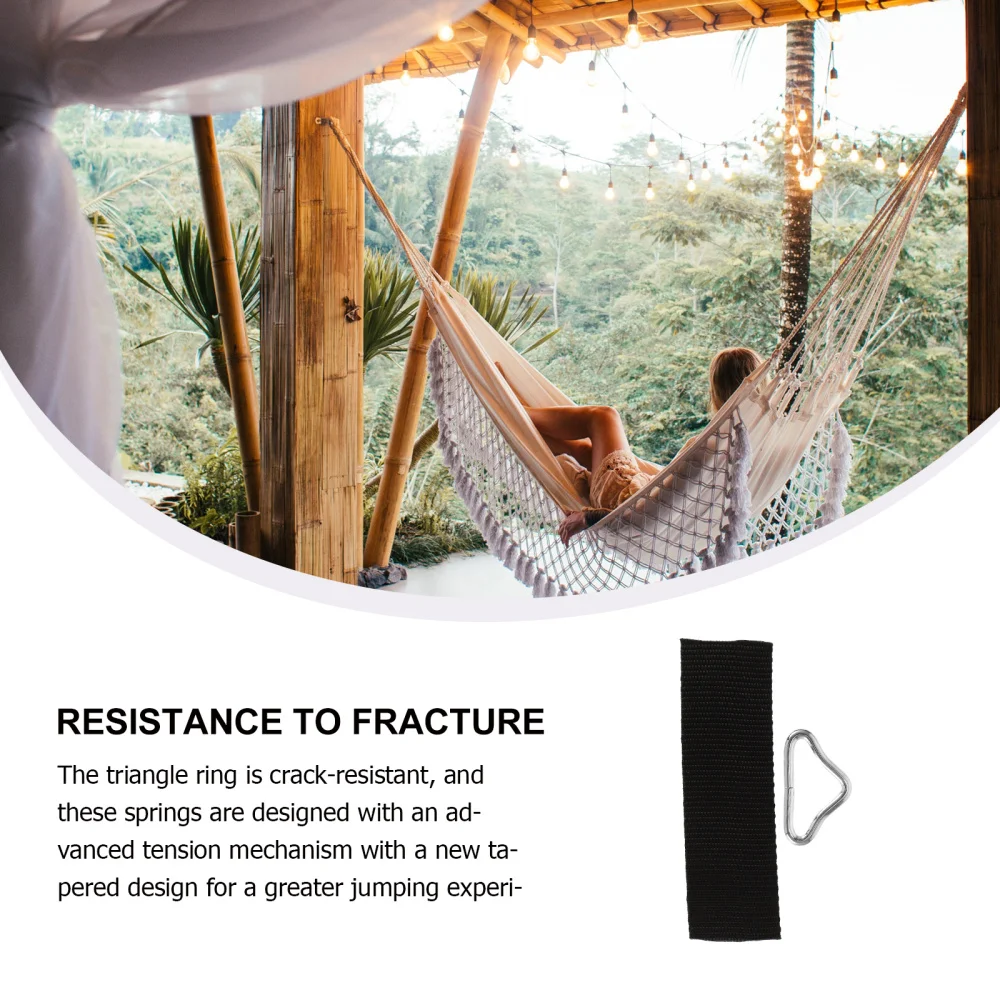 

30pcs Silvery Triangle Rings Buckle Fixing Rings for Trampoline Replacement Part