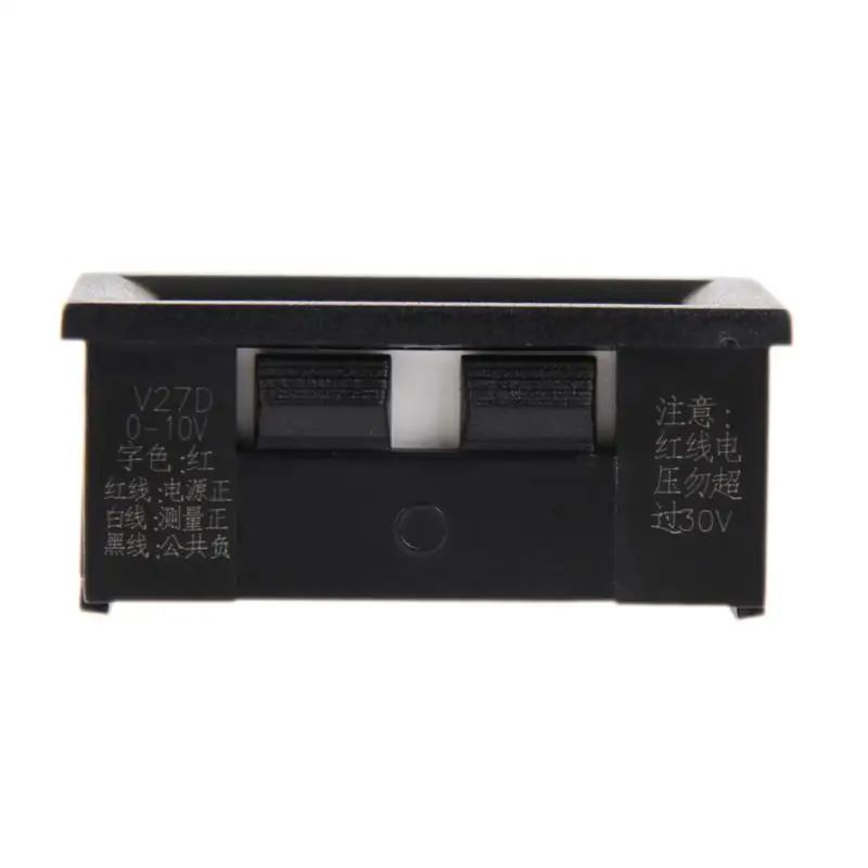 Мини DC 0 10V RGB светодиодный Панель цифровой Дисплей Напряжение