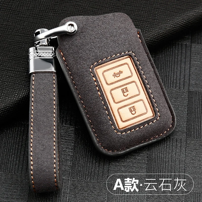 

KEY COVER LEATHER Car Key Case For Lexus NX GS RX IS ES GX LX RC 200 250 350 LS 450H 300H Key Case keychain keyring Accessories