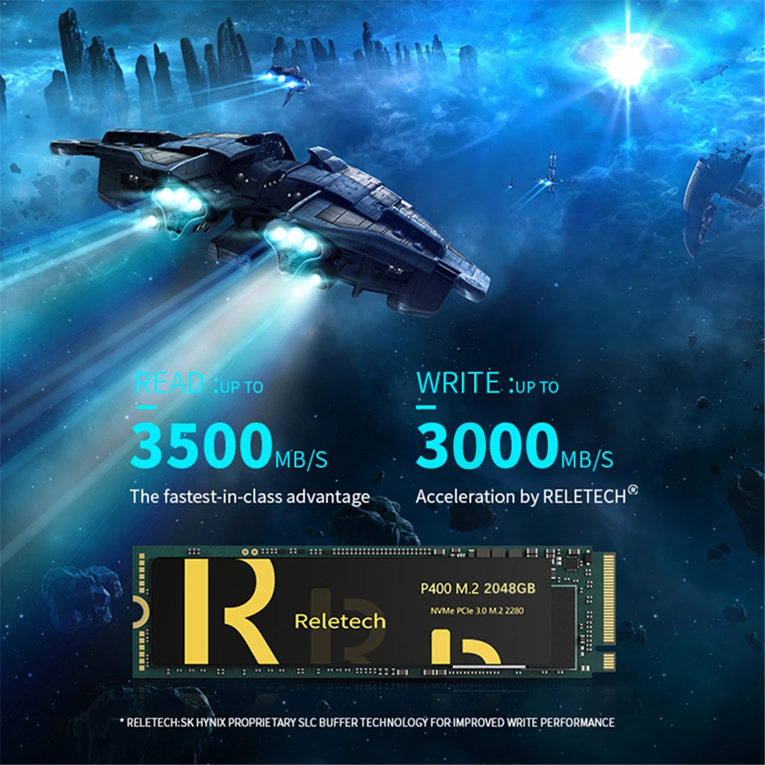 Внутренний жесткий диск Reletech M.2 SSD 3 0 × 4 PCIe NVMe 1T 2 ТБ 2280 2048 Гб: 1600TBW Chia Coin | Компьютеры