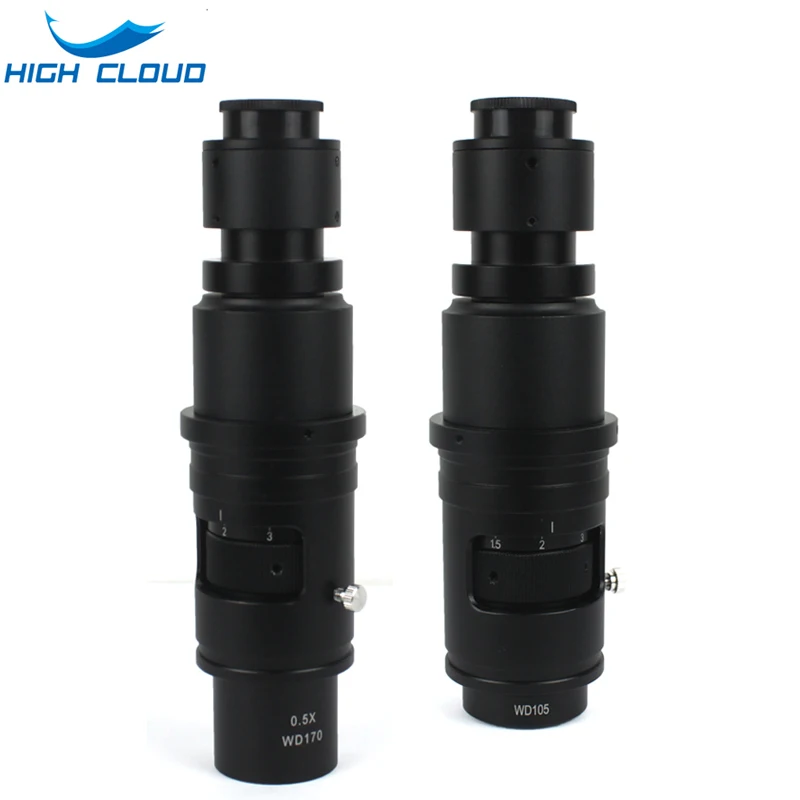 Промышленный монокулярный микроскоп с объективом C Mount 180X 300X увеличительное