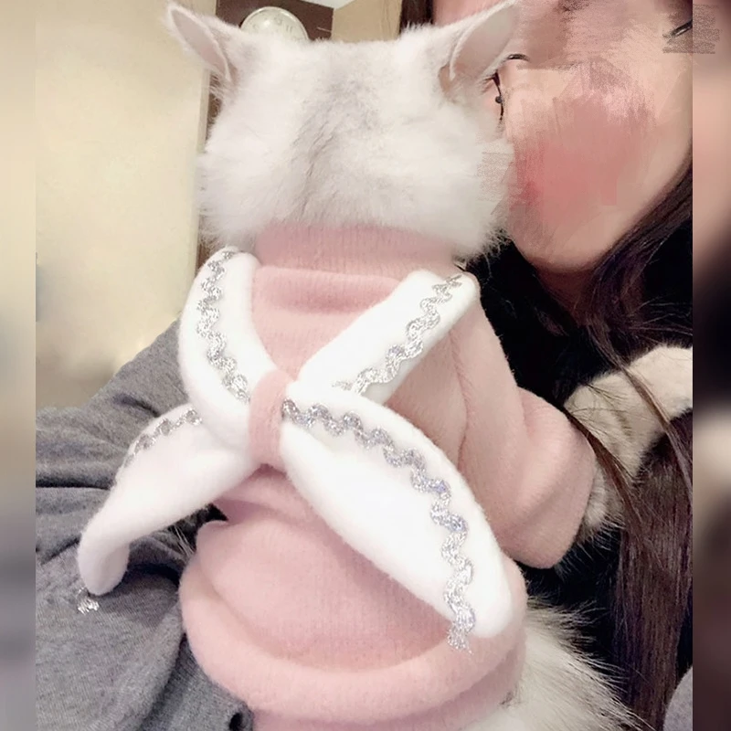 Новая брендовая одежда для собак хлопковый мягкий теплый свитер на осень и зиму