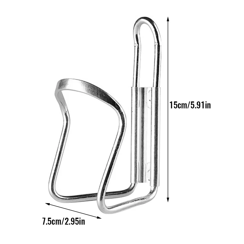 

2Pcs Bike Bottle Holder Aluminum Alloy Mountain Bicycle Water Cup Cages Cycling Drink Racks for Outdoor Sports