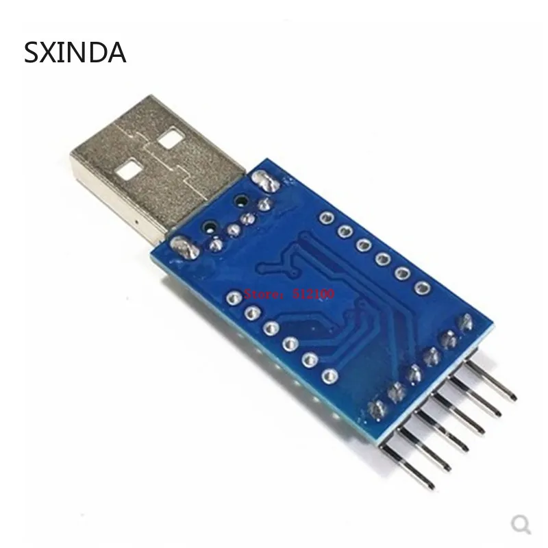 5pcs CP2104 USB TO TTL serial port UART STC downloader brush line | Электронные компоненты и принадлежности