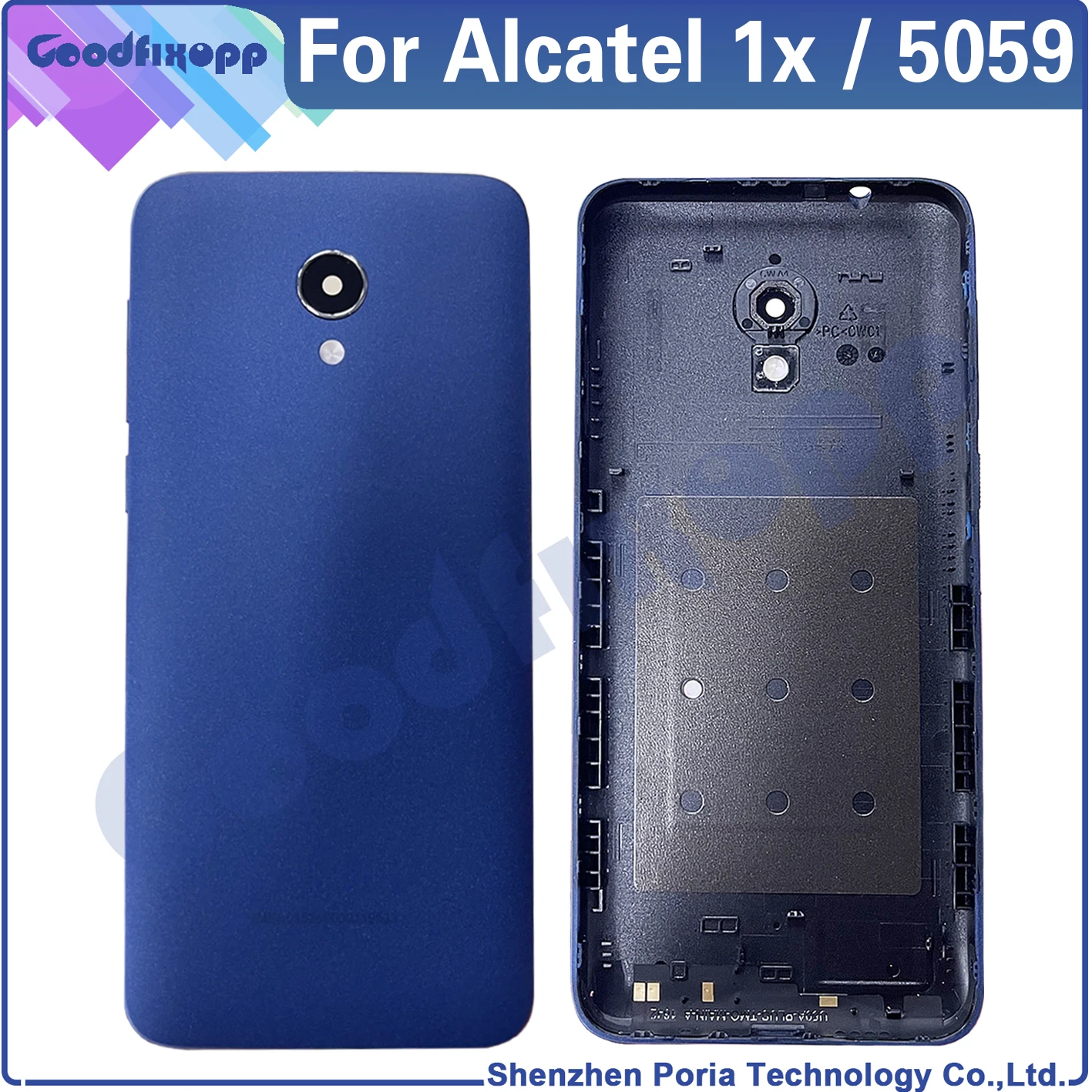 Задняя крышка батарейного отсека чехол для Alcatel 1x 100% 5059D 5059I 5059A 5059Y 5059X 5059J 5059T 5059Z 5059