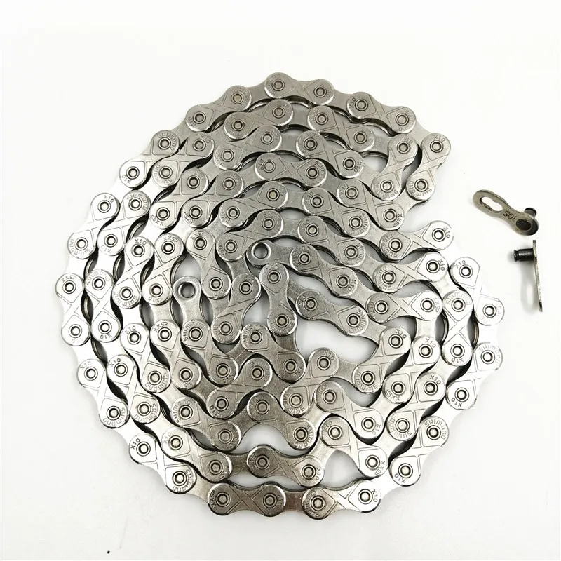 X10 10-11 Speed Deore X10 велосипед 10-11 скорость MTB горный велосипед цепь 116 звенья 30/33 скоростная кассета свободного хода велосипеда цепь - Цвет: X10 10-11 Speed