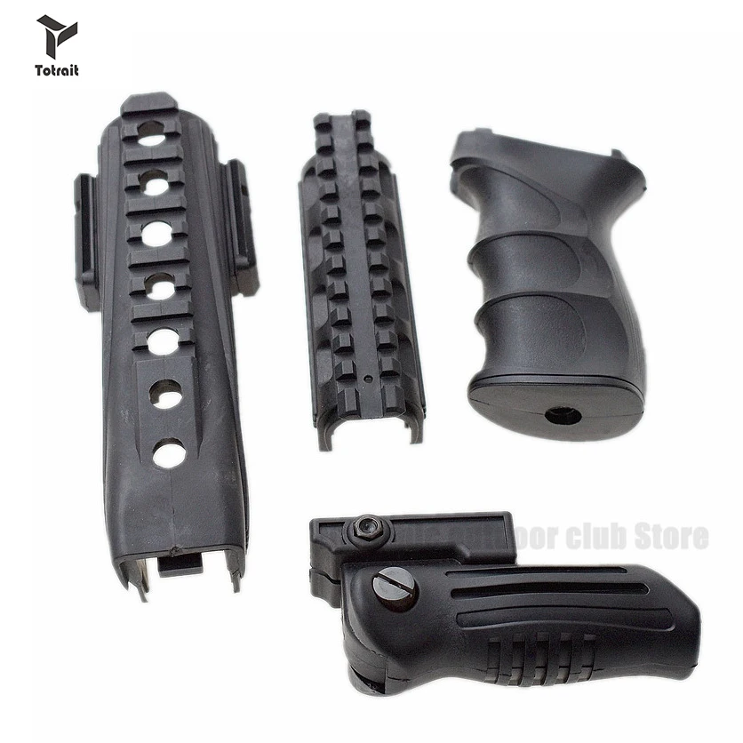 Тактический захват из АБС пластика серии AK 47 направляющая 20 мм с полимерными