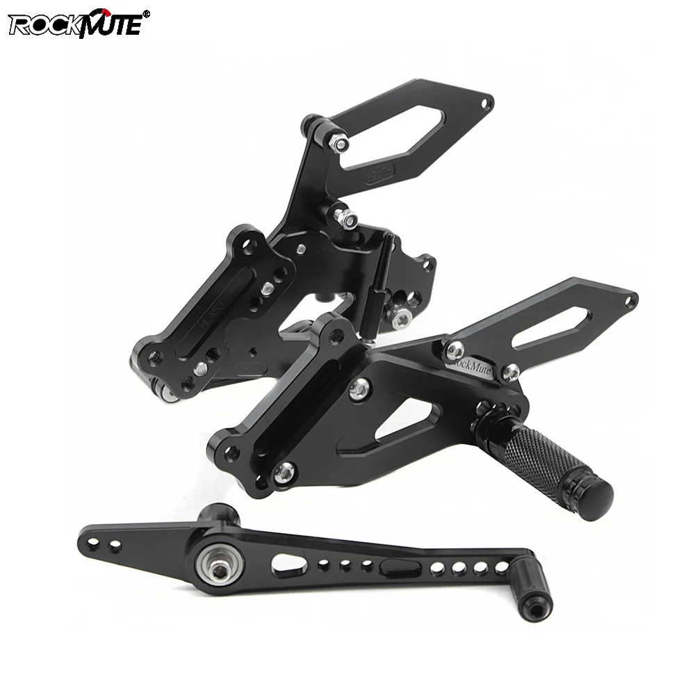 CNC алюминиевый мотоцикл Регулируемый Rearset задний Набор Подножки педаль Подножка