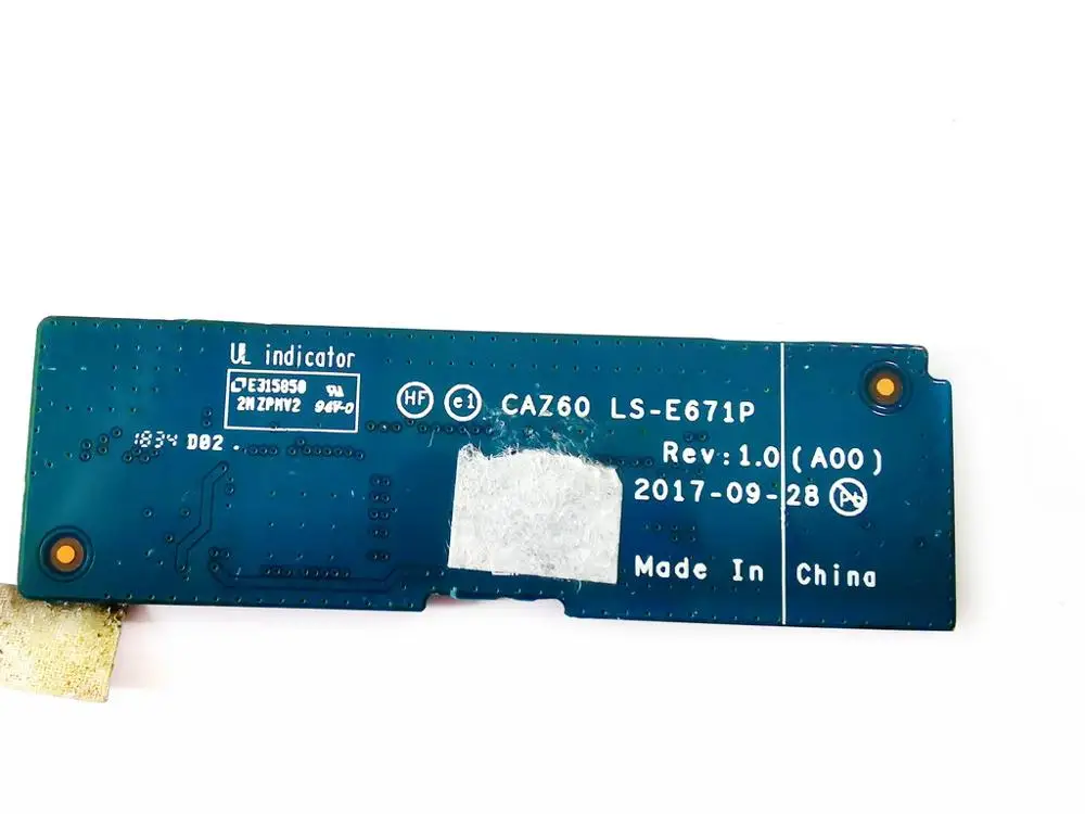 Оригинальный Для DELL XPS 13 9370 9380 клавиатура доска для упора рук CAZ60 LS-E671P испытанное