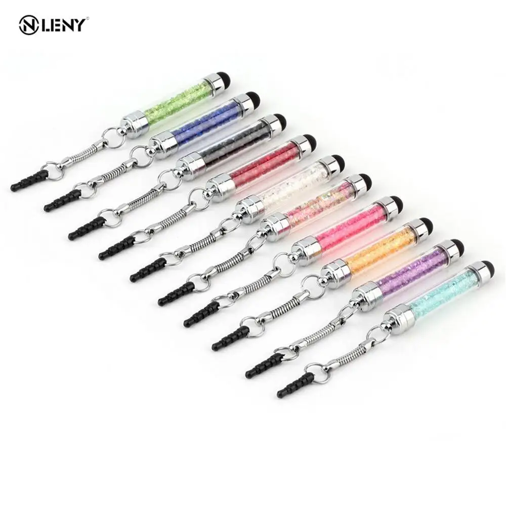 Компактный привлекательный пластиковый Кристальный сенсорный Стилус для iPhone