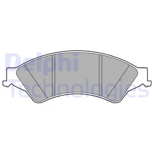 

DELPHI LP2484 BRAKE LINING ON 11 RANGER-MA.BT50