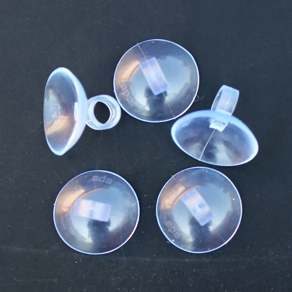 

Clear Tubing Strong Adsorption Sucker Bayonet Tape PVC Suction Cup Pads for Aquarium Tank Transparent
