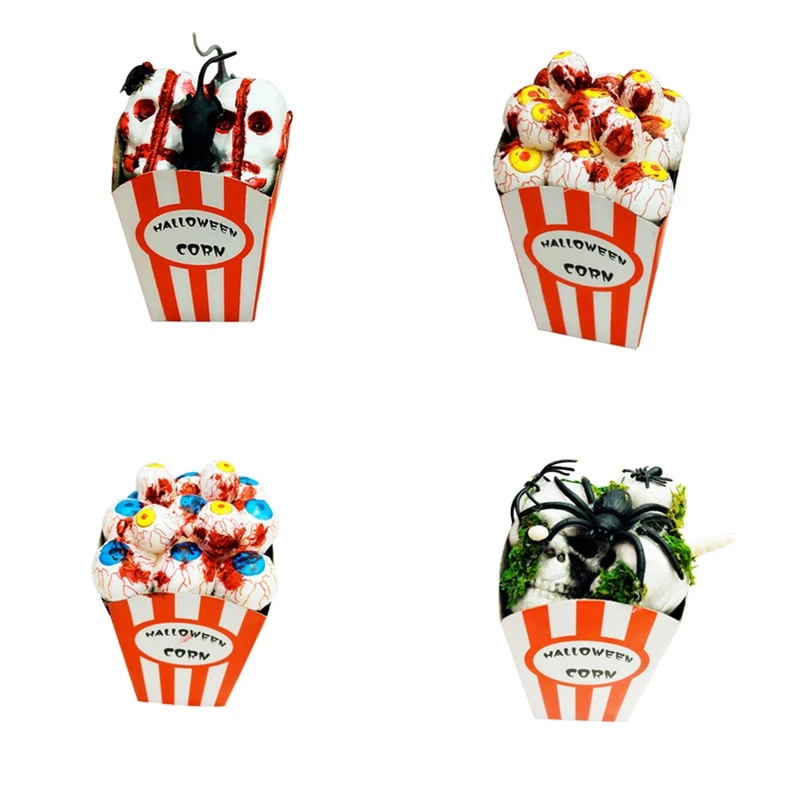 1 шт. DIY Подвеска для Хэллоуина искусственная пена Глазные яблоки паук бумажная