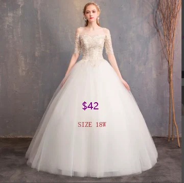 Inventory clearance Lace Tulle Boho cheap Vintage Wedding Dresses spring Bridal Gown Gowns robe de mariage off white | Свадьбы и