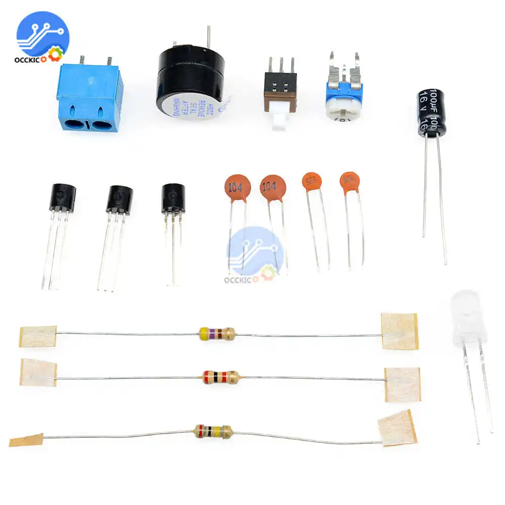 DIY Kit детектор металла Комплект Электронный комплект DC 3V 5V 60 мм Бесконтактный