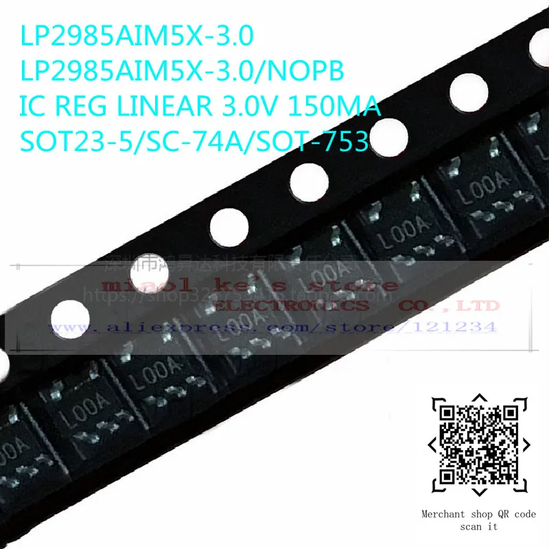 [10 шт.] LP2985AIM5X 1.5 LCHA 1.8 Лайя 2.8 LOKA 3.0 L0OA 3.1 L0PA IC REG LINEAR| |