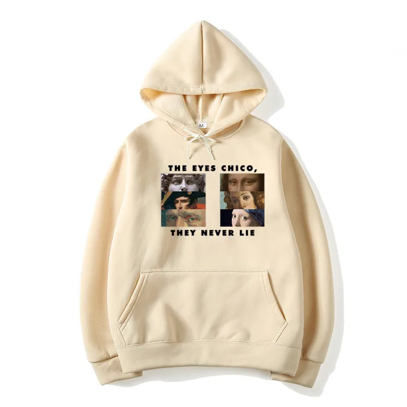 

Women The Eyes Chico Then Never Lie Halloween Luxury Brand Hoodies Fashion Kpop Hoodies & Sweatshirts Clothes Girlfriend Gift