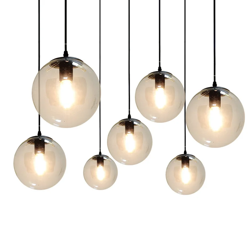 Простая Люстра для ресторана в скандинавском стиле креативная бара спальни