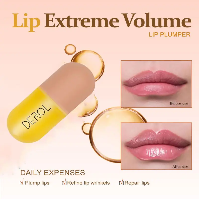 

Lip Plumping Balm Plumper Device Lipstick Treatment Clear Lip Plump Gloss Enhancer For Fuller & Hydrated Lips
