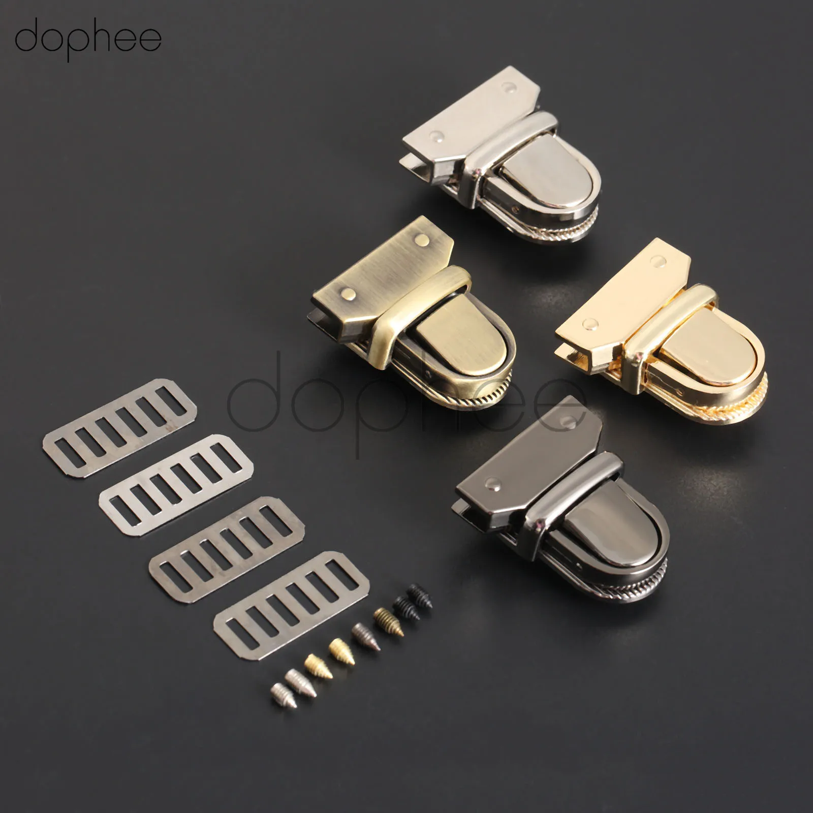 Dophee 1 комплект 33*29 мм искусственная утка искусственный Поворотный замок для