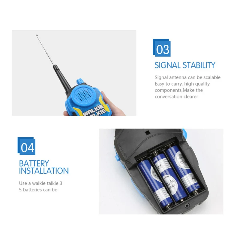 Детская портативная рация игрушки дистанционного беспроводного общения