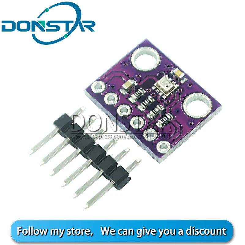 BME280 3.3 BMP280 с Одиночная игла 1 * 6Pin 3 V цифровой модуль Температура барометрическое